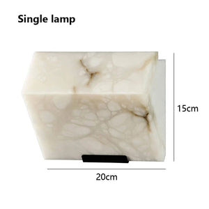 Marble Natural Stone LED Wall Light-Wall Lights