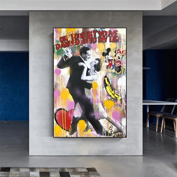 Marilyn Fall In Love Poster: A Captivating Art Piece-Wall Posters