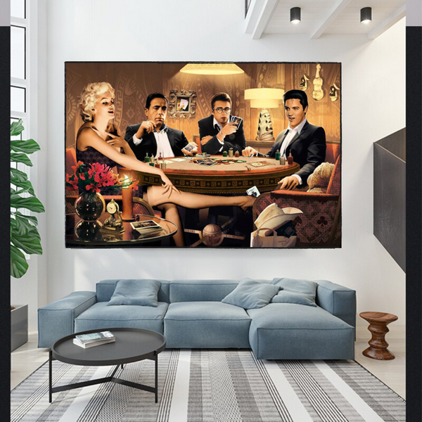 Marilyn, James Dean and Elvis Poster: The Perfect Addition-Wall Posters