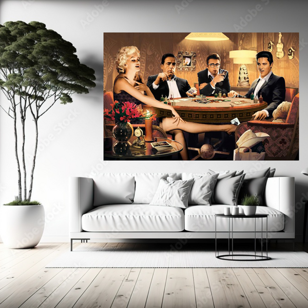 Marilyn, James Dean and Elvis Poster: The Perfect Addition-Wall Posters