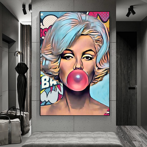 Marilyn Monroe Bubble: A Delightful Collectible-Wall Posters
