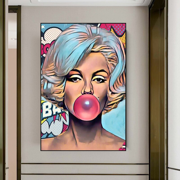 Marilyn Monroe Bubble: A Delightful Collectible-Wall Posters