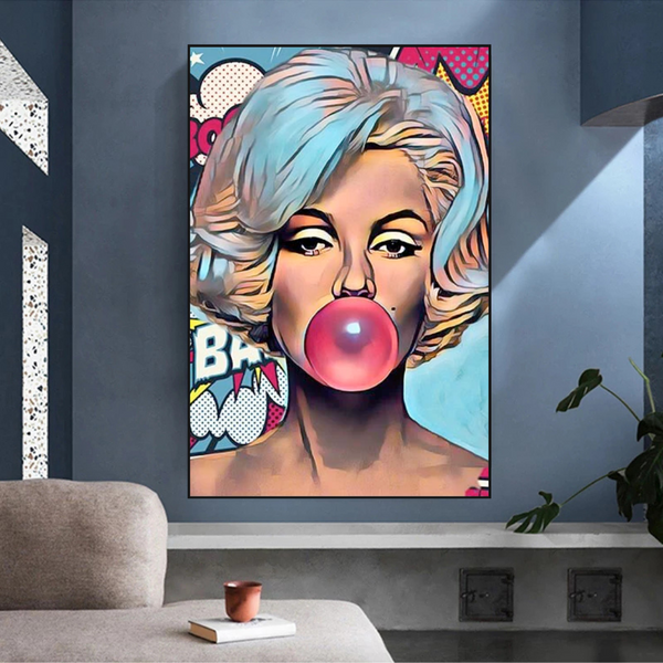 Marilyn Monroe Bubble: A Delightful Collectible-Wall Posters