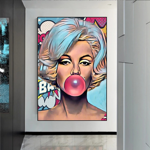 Marilyn Monroe Bubble: A Delightful Collectible-Wall Posters