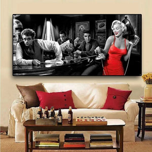Marilyn Monroe Poster – Exquisite Artistic Tribute-Wall Posters