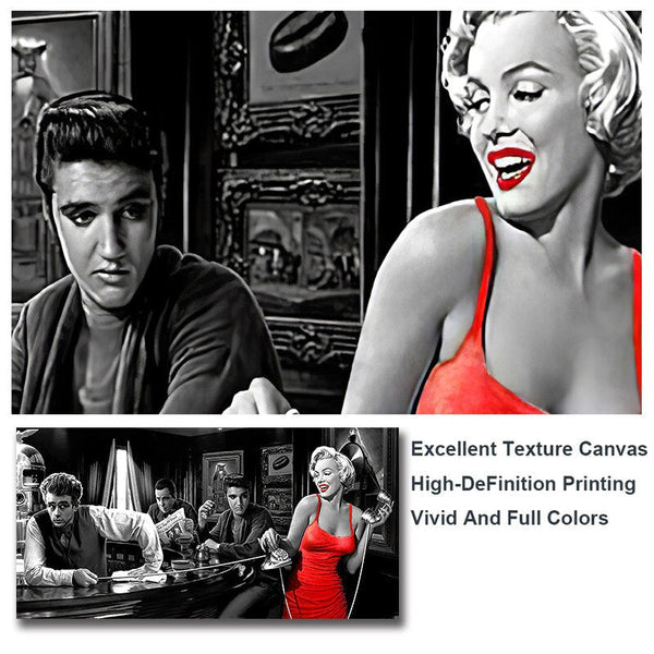 Marilyn Monroe Poster – Exquisite Artistic Tribute-Wall Posters