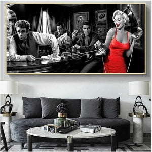 Marilyn Monroe Poster – Exquisite Artistic Tribute-Wall Posters
