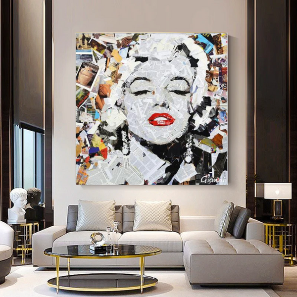 Marilyn Poster: Captivating Iconic Imagery-Wall Posters