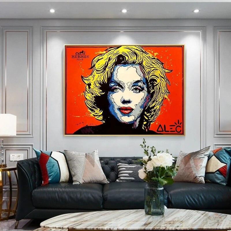Marilyn Poster – Exclusive Alec Collection Hermes-Wall Posters