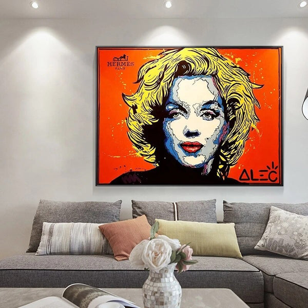 Marilyn Poster – Exclusive Alec Collection Hermes-Wall Posters
