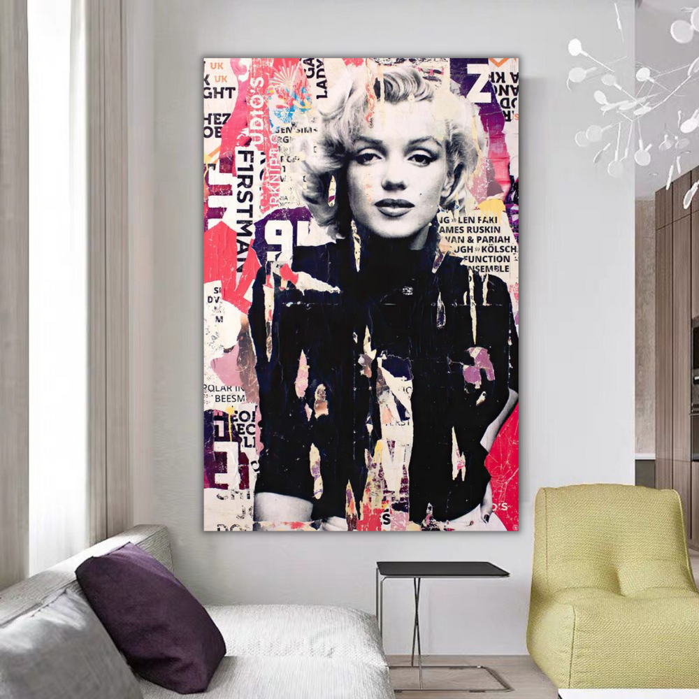 Marilyn Poster: Iconic Art Print – High Quality Décor-Wall Posters