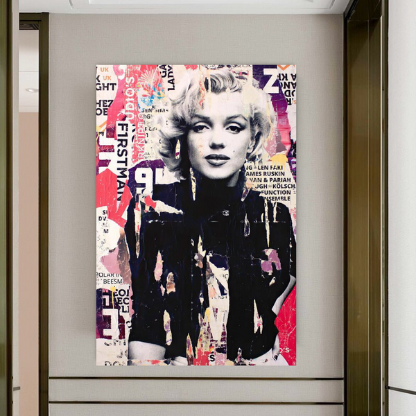 Marilyn Poster: Iconic Art Print – High Quality Décor-Wall Posters