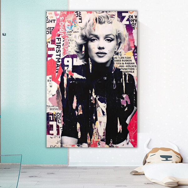 Marilyn Poster: Iconic Art Print – High Quality Décor-Wall Posters