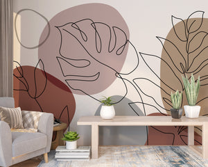 Matisse Wallpaper Murals - Transforming Walls with Art-Flower & Leaf Wallpaper
