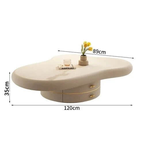Mesa Designer Drawers Coffee Table-Coffee Tables