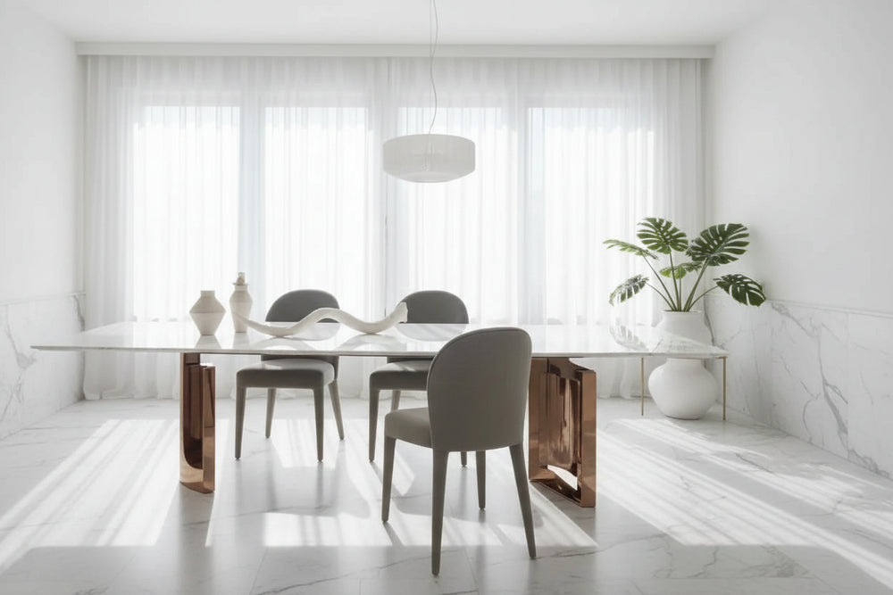 Mesa Elegant Luxury Dining Table-Dining Tables