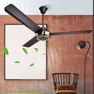 Metal Blades Pendant Ceiling Fan-Ceiling Fans