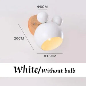 Mickey Wall Light for Kids Room: Brighten up their space-Kids Room Nursery Lighting