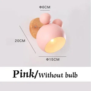Mickey Wall Light for Kids Room: Brighten up their space-Kids Room Nursery Lighting