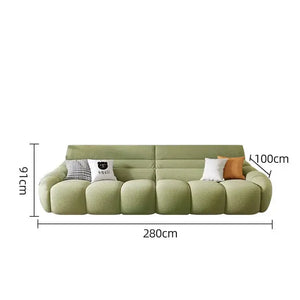 Mid Century Lazy Couch Sofa Set-Sofa Set