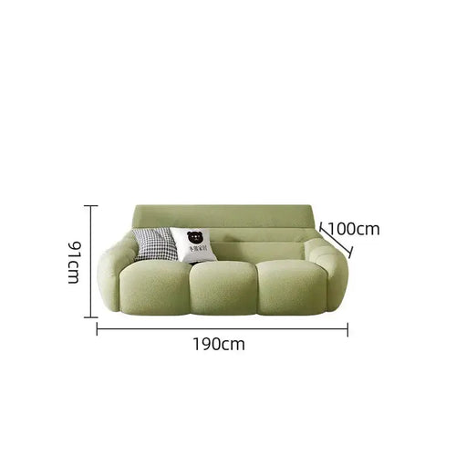 Mid Century Lazy Couch Sofa Set-Sofa Set