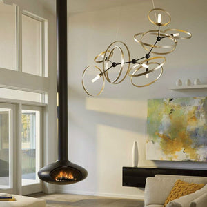 Minimalism Rings Chandelier – Exquisite Design & Style-Ceiling Chandelier