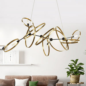 Minimalism Rings Chandelier – Exquisite Design & Style-Ceiling Chandelier