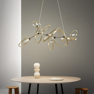 Minimalism Rings Chandelier – Exquisite Design & Style-Ceiling Chandelier