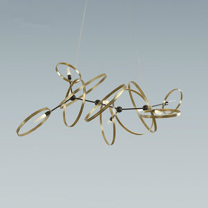 Minimalism Rings Chandelier – Exquisite Design & Style-Ceiling Chandelier
