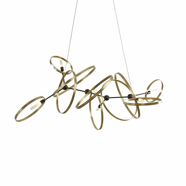 Minimalism Rings Chandelier – Exquisite Design & Style-Ceiling Chandelier