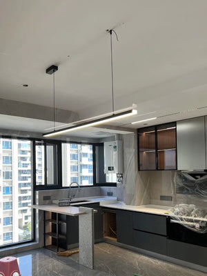 Minimalist Aluminium LED Bar Light-Kitchen Island