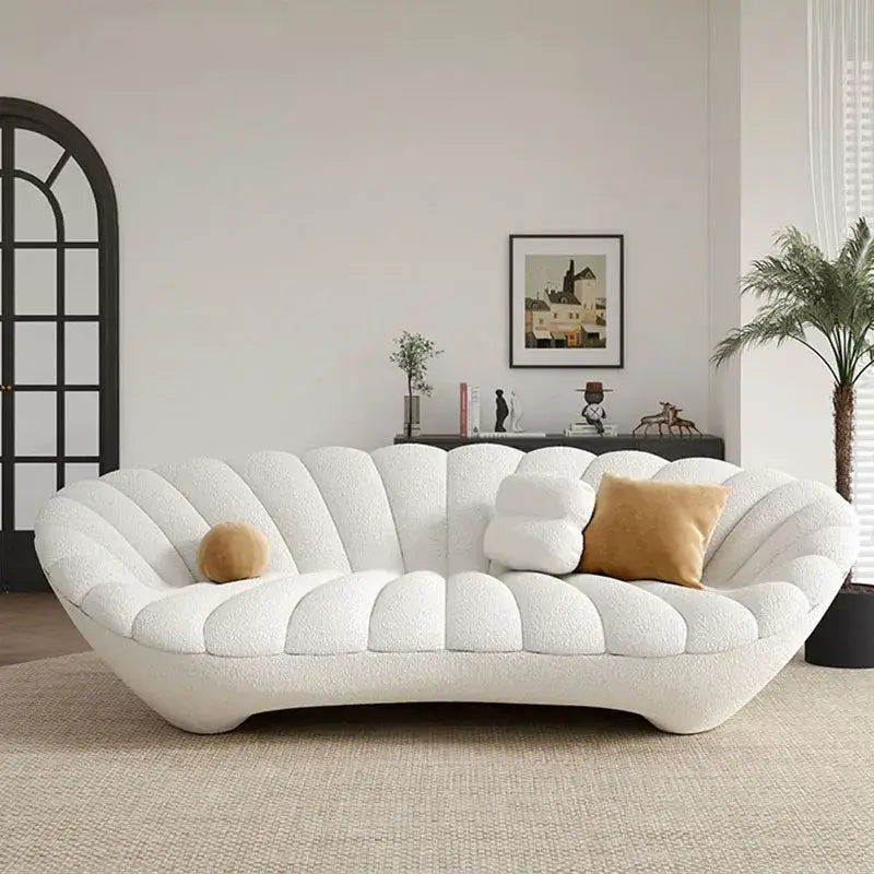 Minimalist Canape Floral Sofa – Elegant & Cozy Living Room Sofa Set-Sofa Set