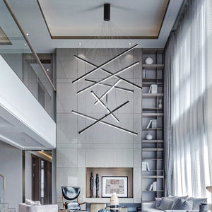 Minimalist Chandelier Bars : Elegant Lighting Fixture-Chandeliers