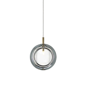 Minimalist Glass Stone Pendant Staircase Chandelier Lighting-Staircase Chandelier