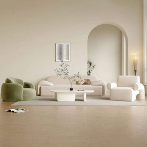 Minimalist Long Italian Designer Sofa Set-Sofa Set