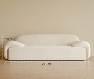 Minimalist Long Italian Designer Sofa Set-Sofa Set
