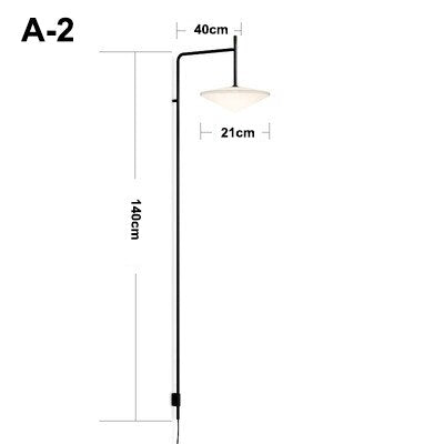 Minimalist Long Pole Wall Lamp: Trendy Lighting Solution-Wall Lights