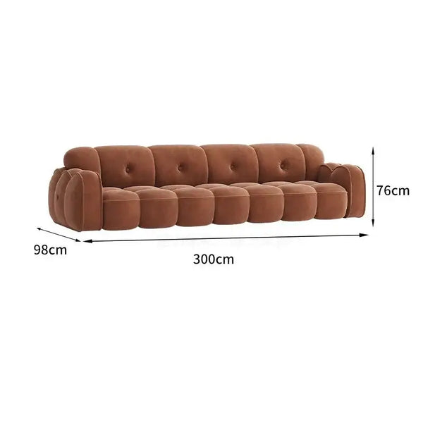 Minimalist Luxe Luxury Lazy Sofa Set-Sofa Set