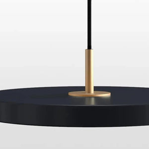 Minimalist Metal Plate Asteria Pendant Hanging Light-Pendant Lights