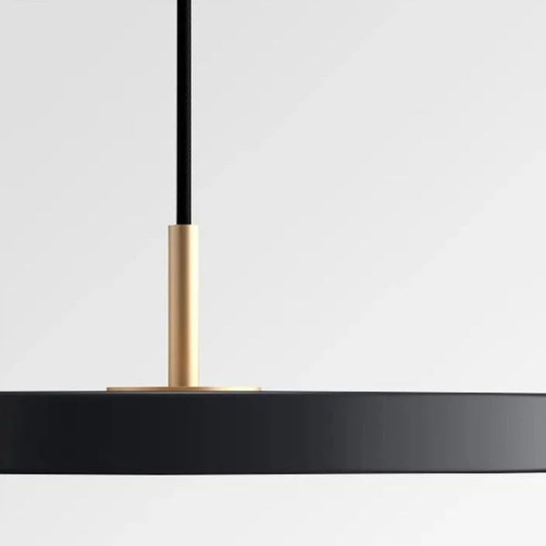 Minimalist Metal Plate Asteria Pendant Hanging Light-Pendant Lights