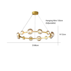 Minimalist Pendant Chandelier: Modern Lighting Solution-Ceiling Chandelier