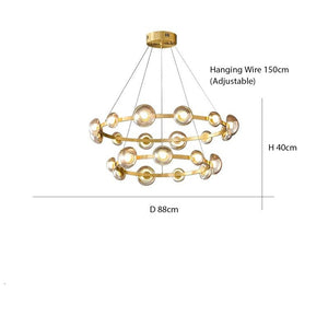 Minimalist Pendant Chandelier: Modern Lighting Solution-Ceiling Chandelier