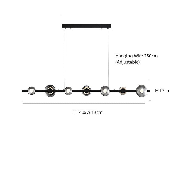 Minimalist Pendant Chandelier: Modern Lighting Solution-Ceiling Chandelier