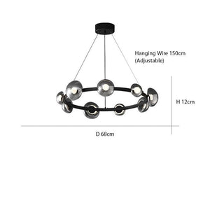 Minimalist Pendant Chandelier: Modern Lighting Solution-Ceiling Chandelier