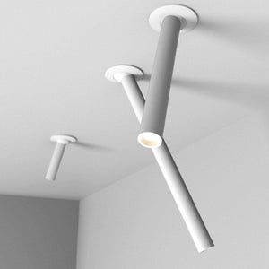 Minimalist Pipe Tube Ceiling Lighting - Illuminate Space-Pendant Lights
