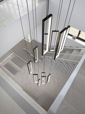 Minimalist Staircase Chandeliers - Elevate Your Space-Staircase Chandelier