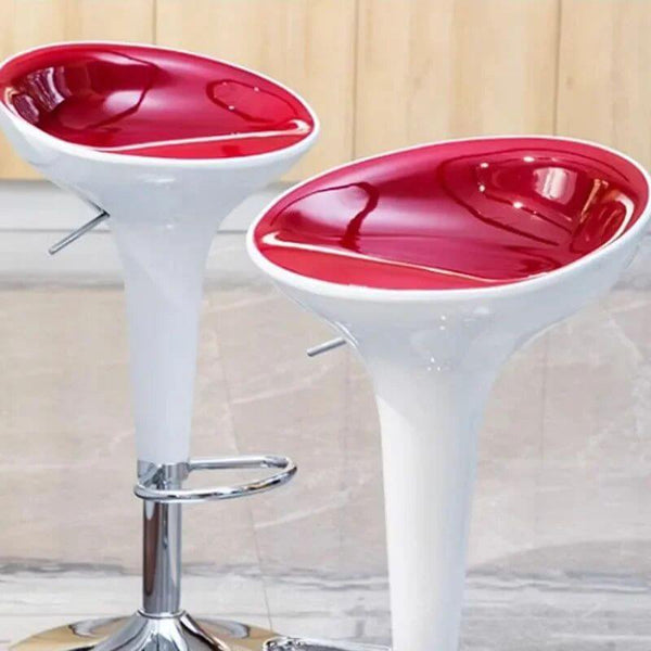 Minimalist Swivel Simple Back Bar Chair-Bar Stools