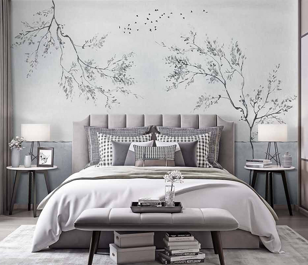 Minimalist Trees Wallpaper Murals - Elevate Your Space-Trees Wallpaper