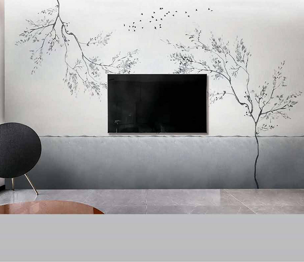 Minimalist Trees Wallpaper Murals - Elevate Your Space-Trees Wallpaper