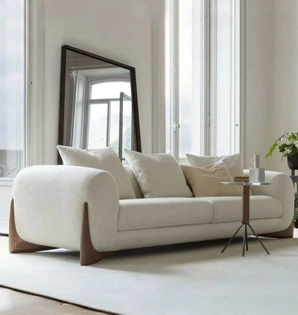 Minimalist XXL Wood Arches Sofa Set-Sofa Set